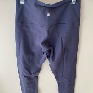 Lululemon leggings, blue, size 6